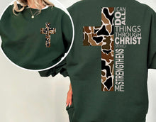 Load image into Gallery viewer, Camo cross
